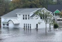 Tormenta tropical Ophelia azota a Carolina del Norte
