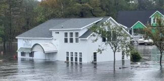 Tormenta tropical Ophelia azota a Carolina del Norte
