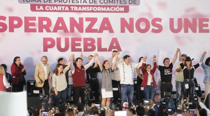 Sheinbaum regresa a Puebla para reunirse con aspirantes a gobernador