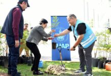 Inaugura Lilia Cedillo Ramírez el Maratón de Reforestación Universitaria 2023