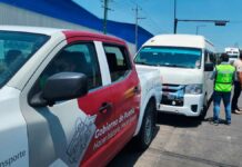 SMT detiene 13 unidades irregulares de transporte público transporte