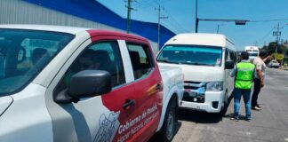 SMT detiene 13 unidades irregulares de transporte público transporte