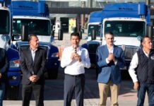 Rivera entrega 41 unidades de recolección de basura unidades