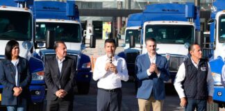 Rivera entrega 41 unidades de recolección de basura unidades