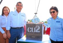 CU2: Gobernador y rectora BUAP colocan primera piedra CU2