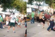 Riña en tianguis deja dos heridos en colonia Independencia