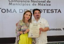Paola Angon toma protesta como vicepresidenta de la Conamm