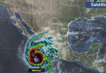 Norma se intensifica a huracán categoría 4; avanza a costas mexicanas