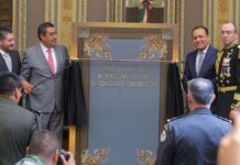 Gobernador encabeza sesión solemne por bicentenario del Heroico Colegio Militar Gobernador