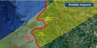 Lidia escala a huracán categoría 3 Foto: CONAGUA.