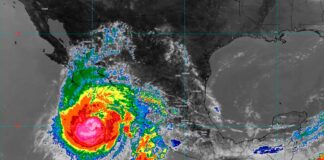 Norma sube nuevamente a huracán categoría 3 Norma