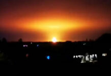 Reino Unido: Gran explosión ilumina el cielo de Oxford Oxford