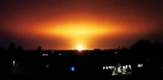 Reino Unido: Gran explosión ilumina el cielo de Oxford Oxford
