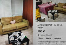 Rentan sillón por 240 euros ¡dentro de departamento ocupado! Sillón