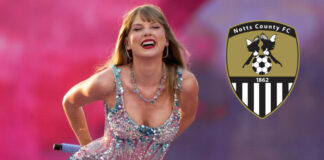 Notts County de Inglaterra no se venderá a Taylor Swift Swift