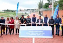 Tlatehui inaugura e inicia el adoquinamiento en calles en Comac y Acatepec Tlatehui