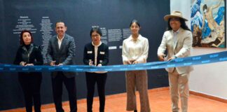 Lilia Cedillo inaugura exposición “El oleaje, las formas del arte” arte