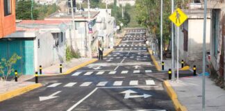 Con 11.9 mdp rehabilitan calles en Totimehuacán calles