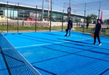 Puebla capital ya tiene su tercera cancha pública de pádel cancha
