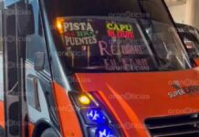 Conflicto de choferes deja un baleado en la Puebla-Orizaba choferes