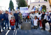 Inicia rehabilitación del primer cuadro de Santa María Tonantzintla