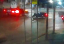 Captan increíble choque en Villas San Alejandro; no hubo heridos