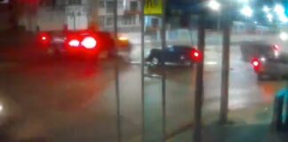 Captan increíble choque en Villas San Alejandro; no hubo heridos