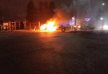 Bloquean carretera federal a México por construcción de complejo