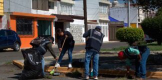 Continúan jornadas de limpieza en Puebla capital jornadas