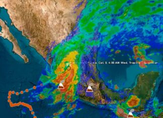 Suman cinco muertos por ciclones Lidia y Max lidia