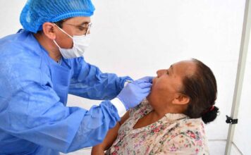 Instalan módulo de alimentación saludable en Tilapa módulo