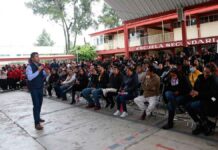 Llevan pláticas sobre salud mental a Secundaria Técnica No. 60 Foto: Ayuntamiento de Puebla.