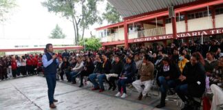 Llevan pláticas sobre salud mental a Secundaria Técnica No. 60 Foto: Ayuntamiento de Puebla.