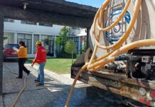 SOSAPACH regulariza suministro de agua en la zona centro agua