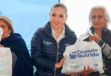 Angon entrega mil despensas con programa Cholula Nutrida Cholula