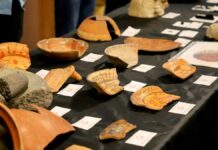 Cholula presenta vestigios arqueológicos hallados en rehabilitación de calles Cholula