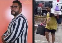 Captan al secretario privado de la alcaldesa de Acapulco realizando saqueos