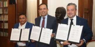 Congreso del Estado firma convenio de colaboración con SICOM