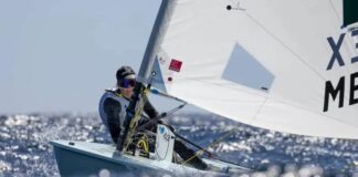 ¡Un boleto más para México! Elena Oetling consigue pase a París 2024 en velero Elena Oetling.