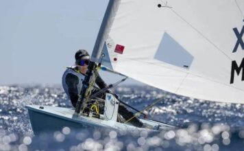 ¡Un boleto más para México! Elena Oetling consigue pase a París 2024 en velero Elena Oetling.
