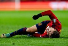 Gavi dice adiós a la Eurocopa y Juegos Olímpicos por lesión Gavi