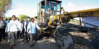 Gobernador pone en marcha obras de infraestructura en Atexcal y Coyotepec Gobernador