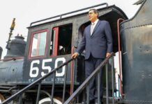 Gobernador participa en celebración del “Día del Ferrocarrilero” Gobernador