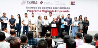 Entregan 100 apoyos de 20 mil pesos con “Migrante emprende” Migrante