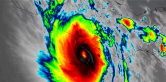 Otis es el huracán más fuerte en la historia del Pacífico Oriental, afirma NOAA NOAA.