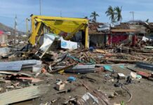 Sube a 47 el número de decesos por paso de Otis en Guerrero Otis