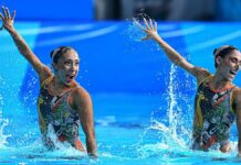 Panamericanos: Mexicanas Nuria Diosdado y Joana Jiménez logran oro en nado sincronizado Panamericanos