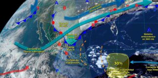 Por frente frío, Puebla registrará lluvias y descenso de temperatura Puebla