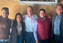 Pepe Chedraui y morenistas aspirantes a alcaldía de Puebla se reúnen Puebla
