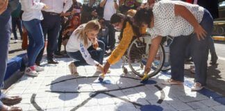 San Pedro Cholula adopta el símbolo de accesibilidad universal Señalética